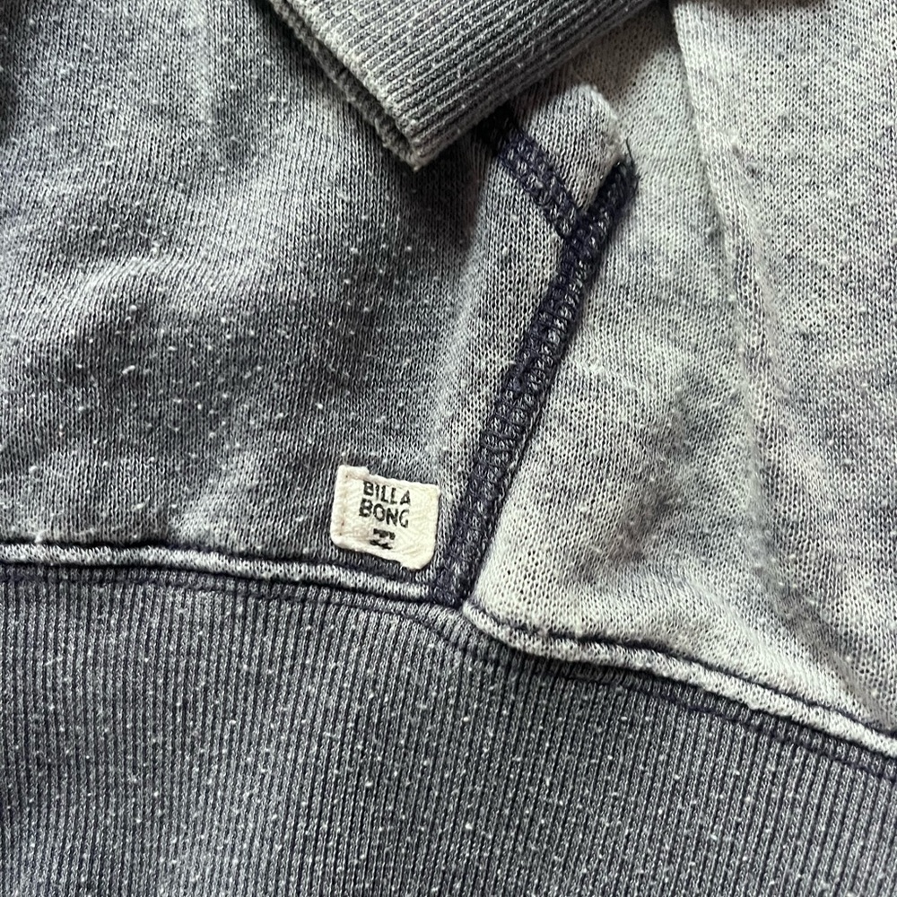 Gray Billabong Graphic Hoodie Sweater - Picture 3 of 4